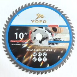 High quality carbide saw blade 40T 60T 80T 100T 120T 255mm 10 INCH Circular TCT WOOD Saw Blade Cutting Blade For Custom