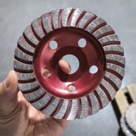 Cold Pressed Diamond turbo cup grinding wheel for stone grinding