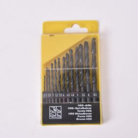 13pcs set Black DIN338 Roll Forged HSS 4241 Twist Dril Bit For Metal Drilling